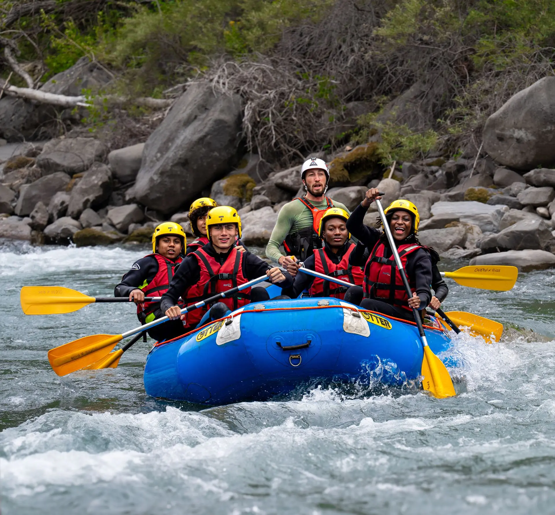 Rafting sur l'Ubaye